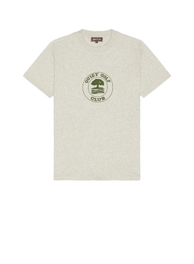 Quiet Golf QUIET OAK 夏季T恤 淡灰色REVOLVE小众新款