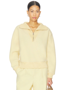 Varley JAYLIN 抓毛布 柠檬色REVOLVE小众新款冬季保暖