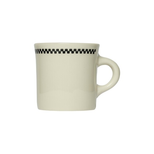 Fish's Eddy Checkerboard Diner Mug  revolve小众新款