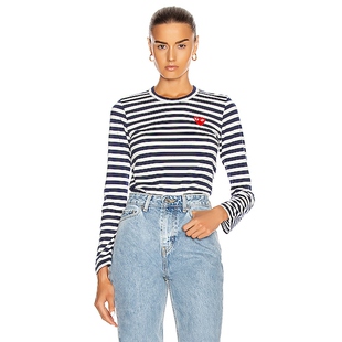 [春季新品] COMME des GARCONS PLAY 川久保玲t恤REVOLVE小众新款