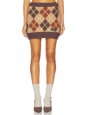 WE11DONE INTARSIA 半身裙 revolve小众新款