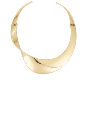 Amber Sceats LENNY 招牌式项链 金属金色REVOLVE小众新款