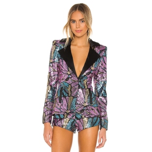 LITTLE DADDY'S LADY 西装 老钱风REVOLVE Zhivago 紫色 BIG