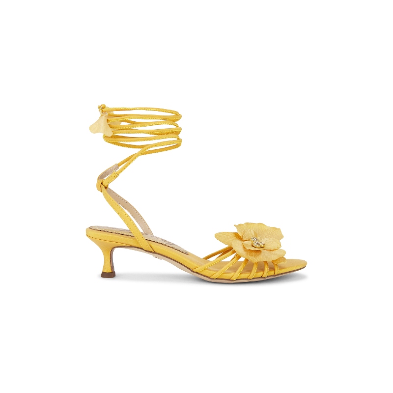 Sam Edelman CARLA 凉鞋 深黄色REVOLVE小众新款