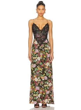 AFRM PRIANKA 裙子 绿色REVOLVE小众新款