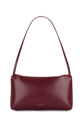 Mansur Gavriel GAIA SHOULDER 包袋 酒红色REVOLVE小众新款