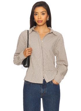 LIONESS NIRVANA 衬衫 米色REVOLVE小众新款