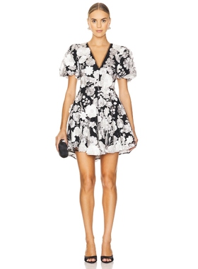 ELLIATT SELENE 连衣裙女夏 黑色REVOLVE小众新款