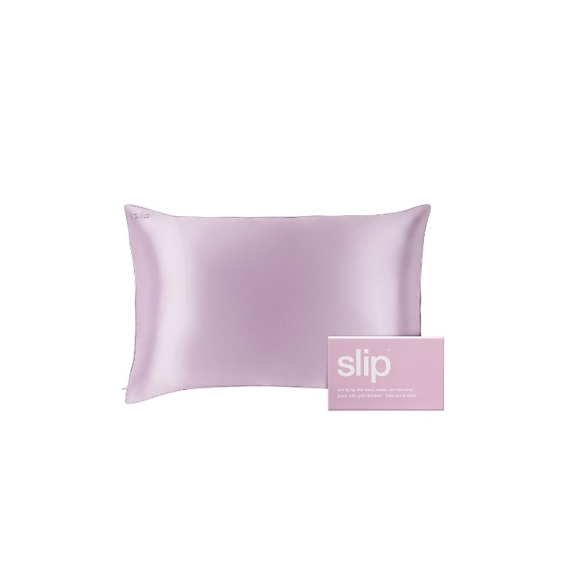 slip Queen Pillowcase丝绸素面枕套薰衣草极简风睡眠枕套REVOLVE