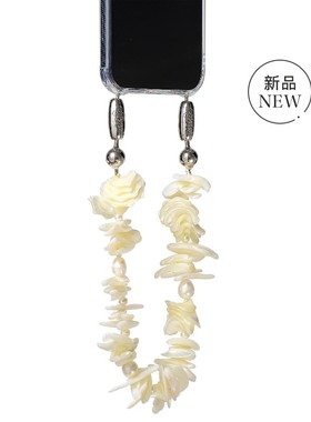 Ossa SHELL STACKED PEARL 腕带 象牙白REVOLVE小众新款