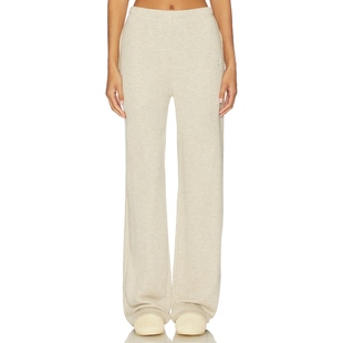 Leg Wide Sweatpant 米色 休闲风REVOLVE小 Eterne 美式 Oversized