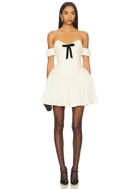 LPA AUDREA 裙子 奶油色REVOLVE小众新款