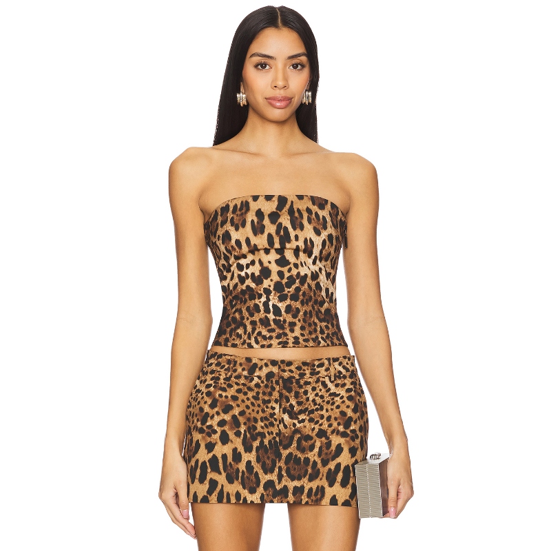 CULTNAKED KILLA 贴身上衣 棕色REVOLVE小众新款