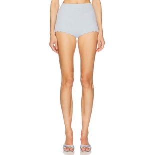 Helsa ELVIRA 短裤 Blue 新品 Baby 静奢风老钱风REVOLVE小众 春季