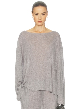 Helsa 羊毛套头衫上装静奢风老钱风舒适上衣REVOLVE新款