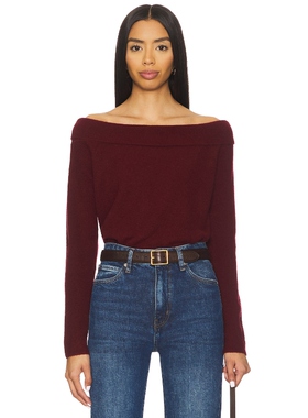 [春节穿搭]American Vintage RAXOW船领上装红色y2k辣妹风REVOLVE