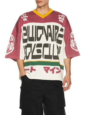 Billionaire Boys Club BLITZ 宽松T恤 白色REVOLVE小众新款