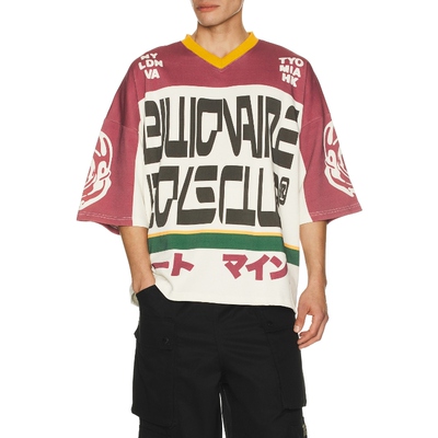 Billionaire Boys Club BLITZ 宽松T恤 白色REVOLVE小众新款