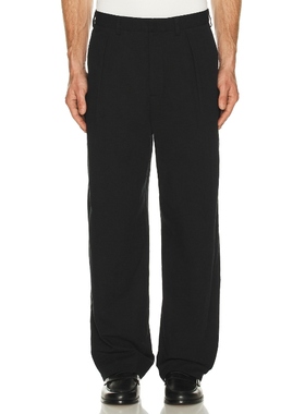 Palmes WIDE PLEATED 西装裤 黑色REVOLVE小众新款