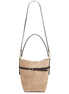 ATP Atelier CREMELLA 麂皮包袋 棕黄色斜挎包REVOLVE小众新款