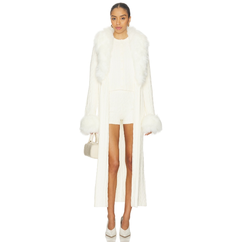 Show Me Your Mumu STORMI 开衫 象牙白REVOLVE小众新款