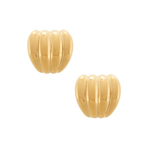 Heaven Mayhem金色耳饰通勤风早秋新品条纹肌理REVOLVE