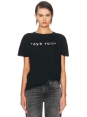 EYE ROLL 上装 R13 revolve小众新款 黑色