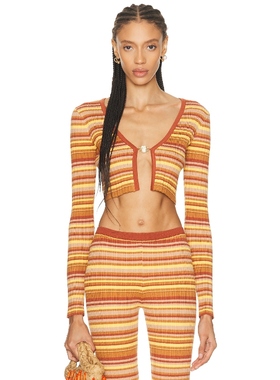 Bananhot ANN 毛衣 Tan,RustREVOLVE小众新款