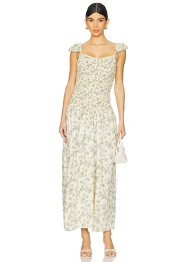 SWF DRESS 长裙 Cream,GreenREVOLVE小众新款