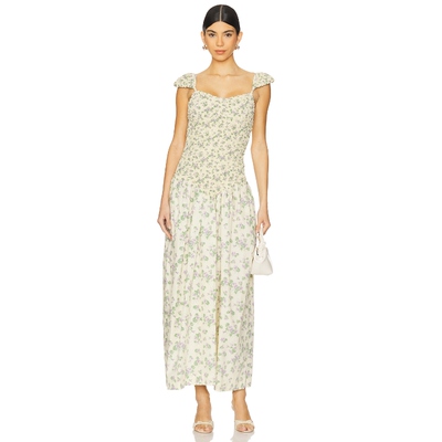 SWF DRESS 长裙 Cream,GreenREVOLVE小众新款