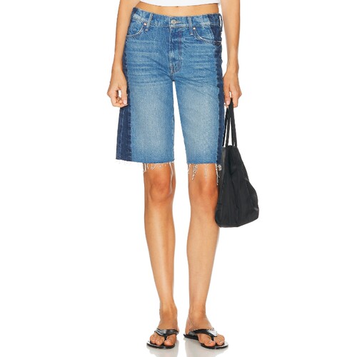 MOTHER MID RISE MAVEN BERMUDA FRAY 短裤 26春夏新品 revolve小