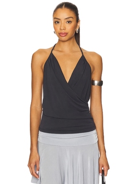 Geel JULIAN 上装 深灰色 y2k辣妹风REVOLVE小众新款