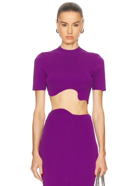 Christopher Esber MAPARADITA 上装 revolve小众新款 紫色