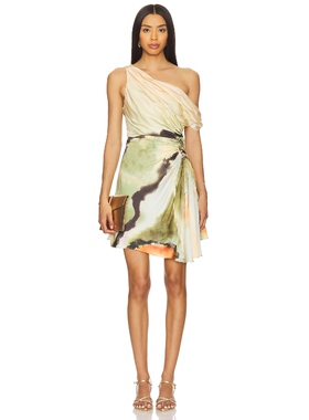 AMUR ELOWEN 连衣裙 Ivory,SageREVOLVE小众新款