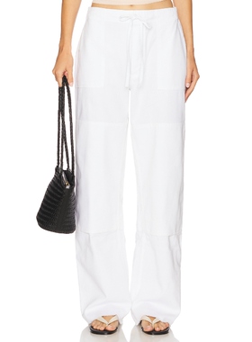[春季新品]RE/DONE BEACH 长裤 白色 美式休闲风 REVOLVE小众新款