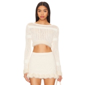 and 上衣REVOLVE时尚 Friends Lovers SAVANNAH 毛衣长袖 小众新款