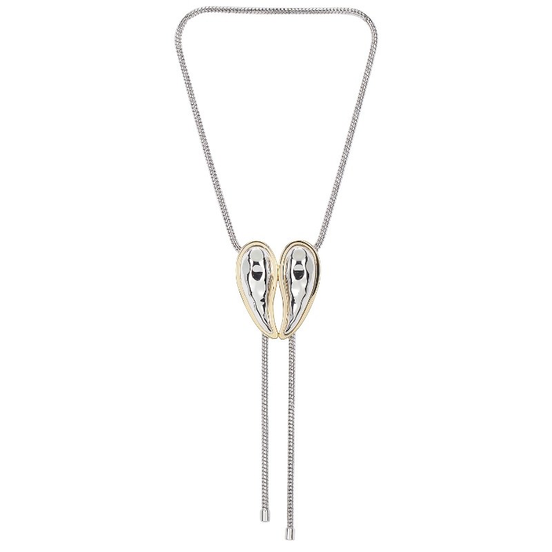 Demarson AMOUR 项链 金属银色 REVOLVE小众新款