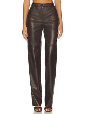 CULTNAKED KILLA 长裤 revolve小众新款 棕色