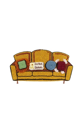 Staud COUCH 包袋 黄色REVOLVE小众新款