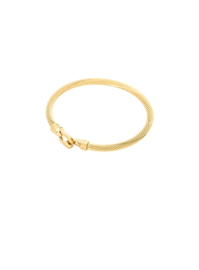 petit moments TENSION 手镯 金属金色 REVOLVE小众新款