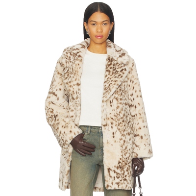 LAMARQUE LINNEA 大衣 米色 老钱风REVOLVE小众新款