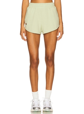 Aviator Nation ESSENTIAL 短裤 绿色 美式休闲风 REVOLVE小众新