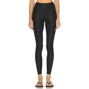 运动复古风REVOLVE小众新款 Beyond 棕色 打底裤 Yoga