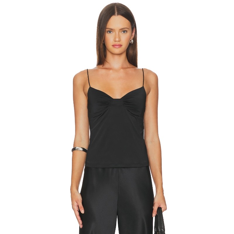 [冬季内搭]Free People My Way Triangle Cami 黑色REVOLVE