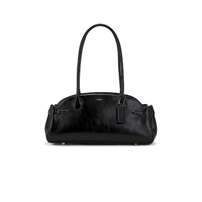 Coach GLAZED LEATHER EMPIRE CARRYALL 34 包袋 26春夏新品 revo