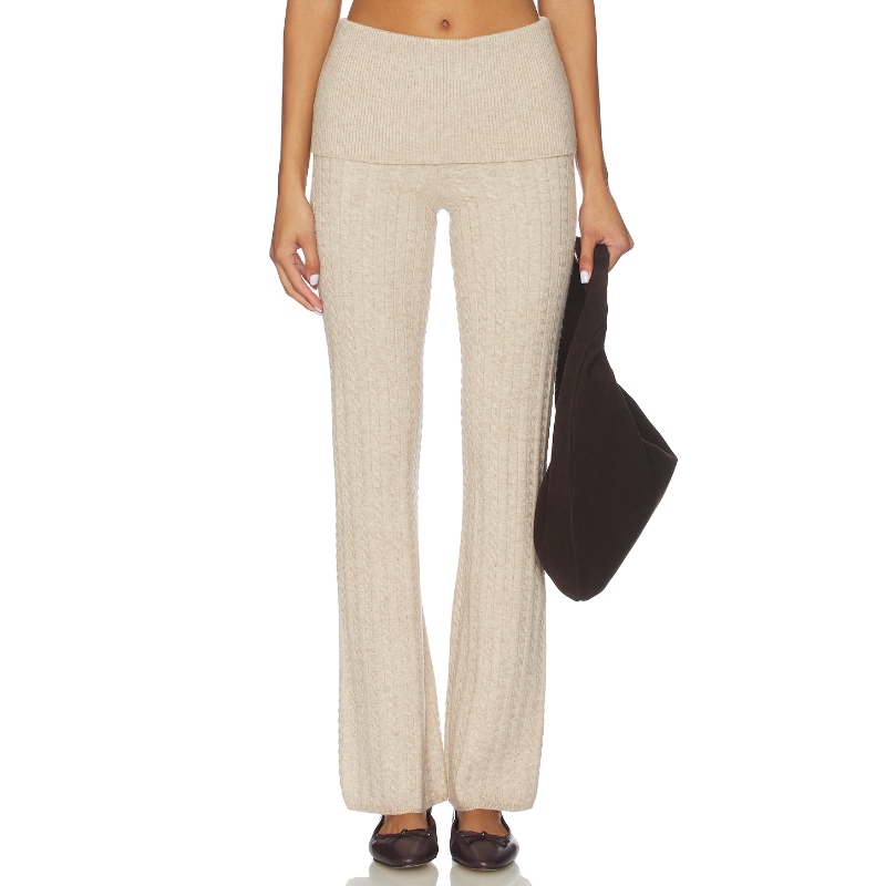 Lovers and Friends Paulina Lounge Knit Pant Beige 美式休闲风