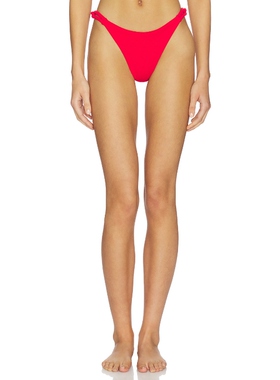 Nau Bikinis LINK STRAP 比基尼泳裤 红色 y2k辣妹风REVOLVE小众