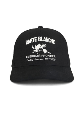 Carte Blanche 后扣帽 黑色REVOLVE