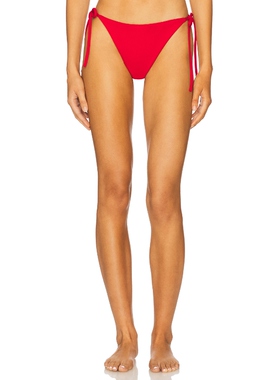 Susana Monaco 捆带比基尼泳裤 红色 y2k辣妹风 REVOLVE小众新款