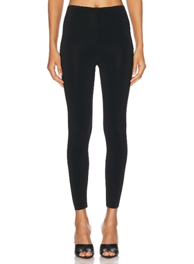 [冬季新品]Norma Kamali 诺玛卡玛丽长裤黑色美式休闲风REVOLVE